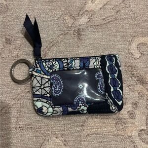 Vera Bradley Blue and White Patterned Wallet